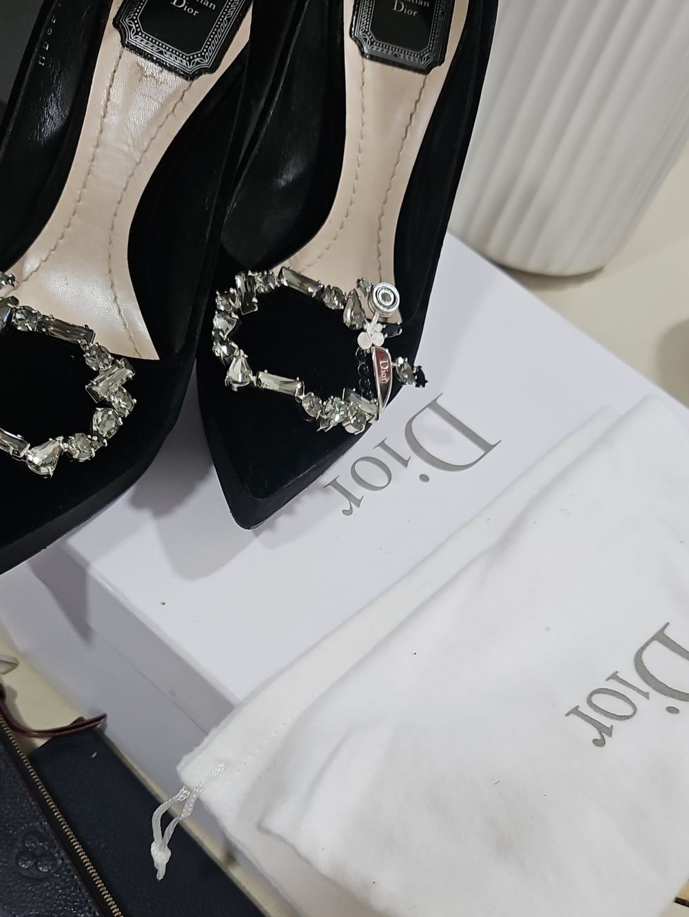 Dior Velvet Evening Pumps - Picture 7 of 7
